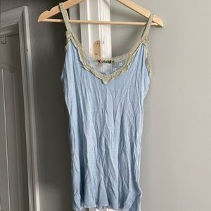 Rare FP lace rosette cami/tank